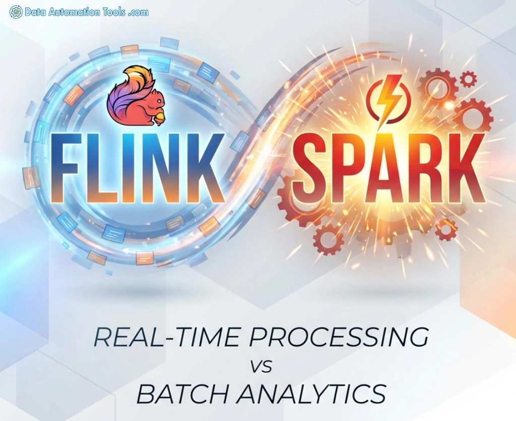 an image illustrating a flink vs spark comparison